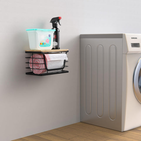 ALOCEO small wall basket front opening provides quick access to items