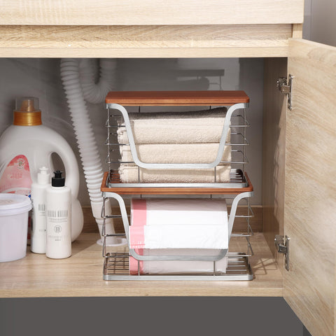 ALOCEO space-saving design aids pantry, laundry, and under-sink storage