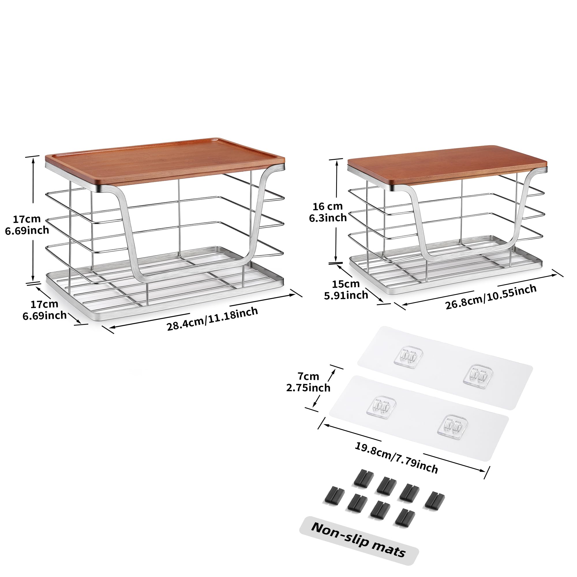 ALOCEO under-sink storage solution for laundry and pantry organization