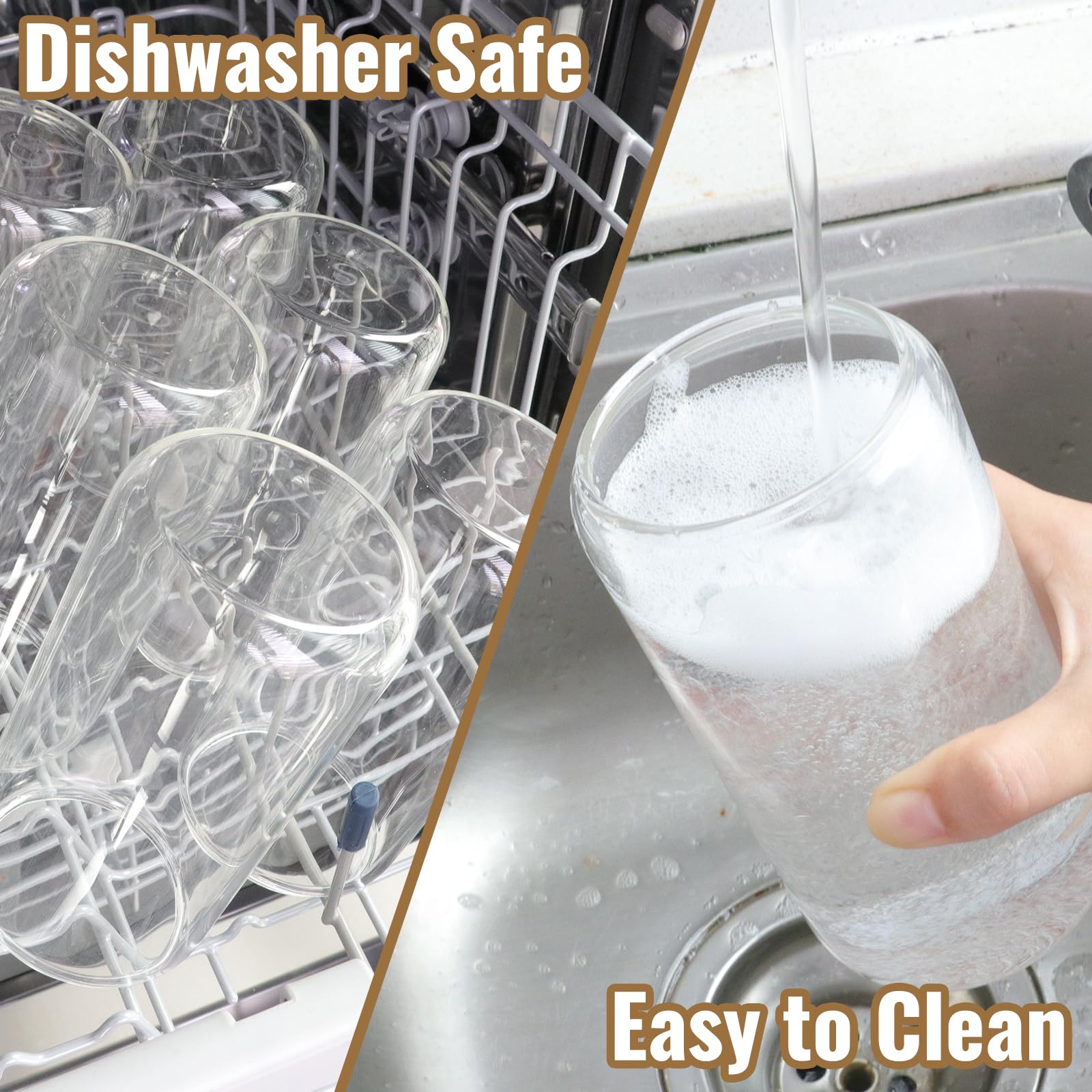 Alotpower cleaning brush included for quick care of cups and straws