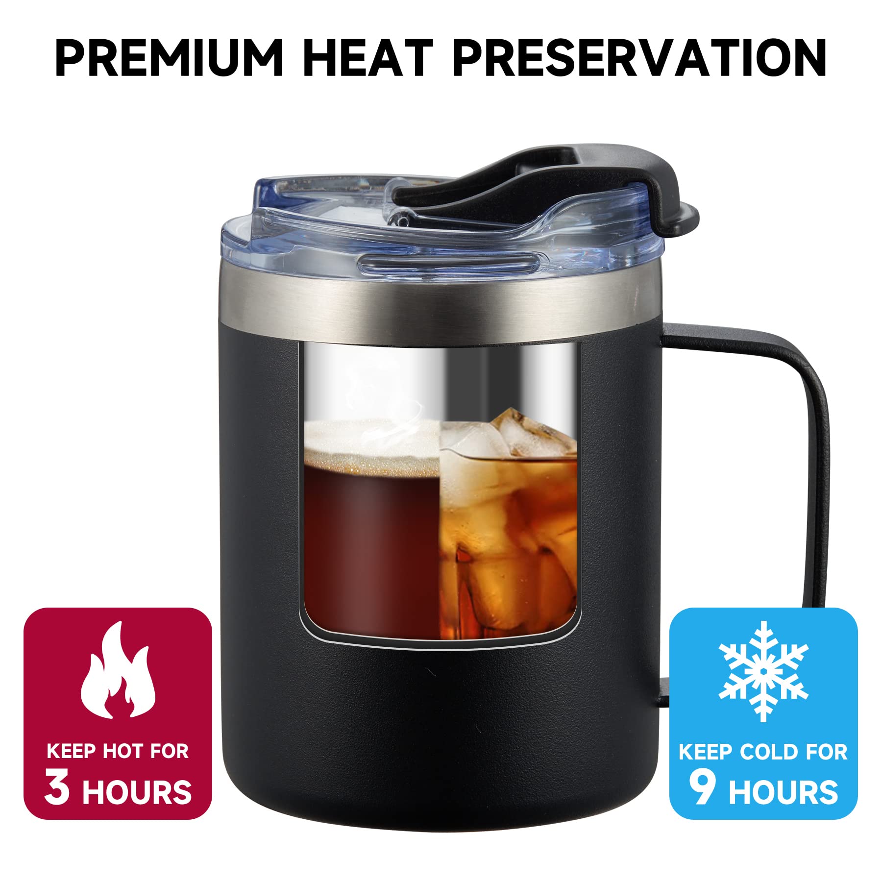 ALOUFEA stainless steel liner preserves flavor and resists rust over time.