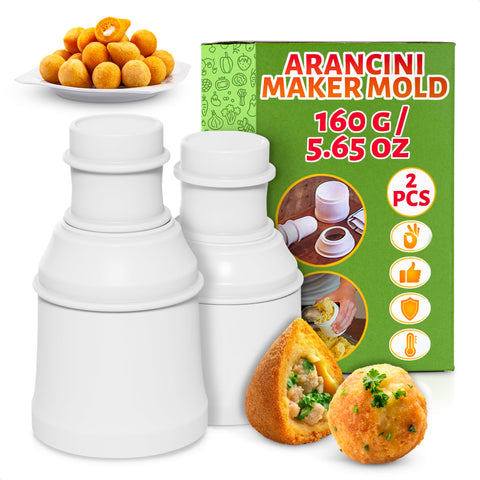 ALPENKOK Arancini mold round shape for perfectly formed rice balls at home