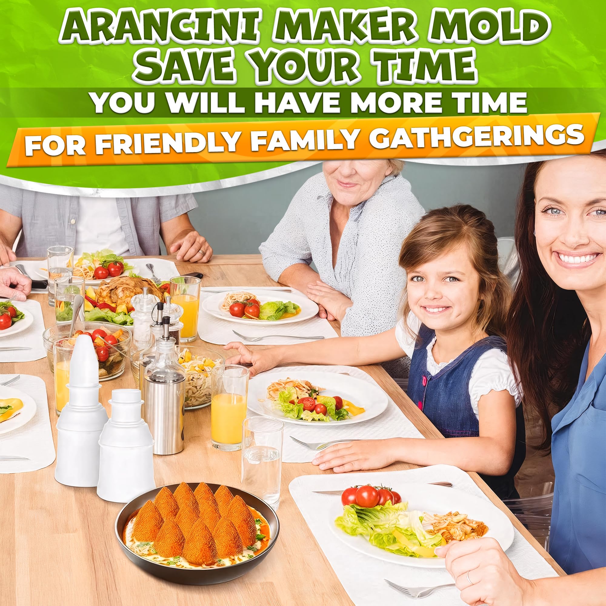 ALPENKOK Arancini mold set of 2 for versatile shapes