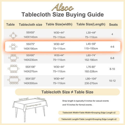 Alsoo Checkered Tablecloth gingham pattern in beige and cream enhances dining ambiance.