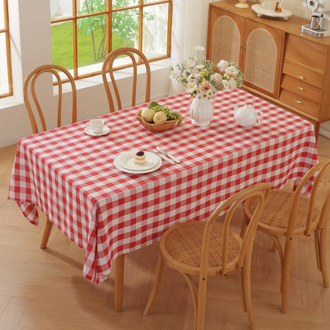 Size drop guidance for best look on 4-6 seat tables