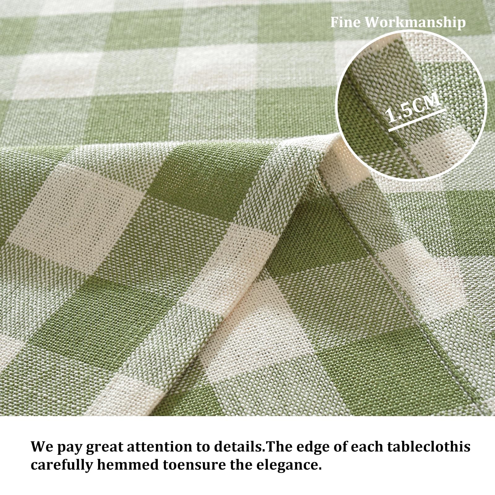 Alsoo tablecloth ideal for outdoor picnics and camping setups.