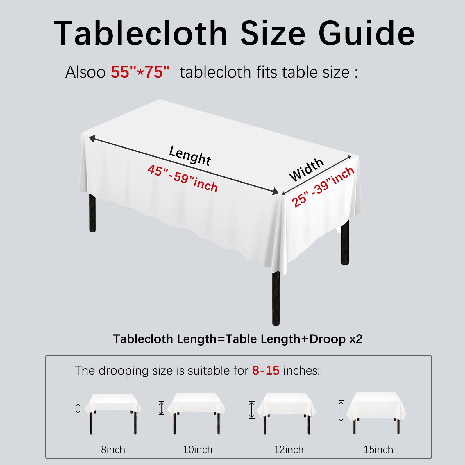 Alsoo waterproof coating illustrates spill protection on the tablecloth
