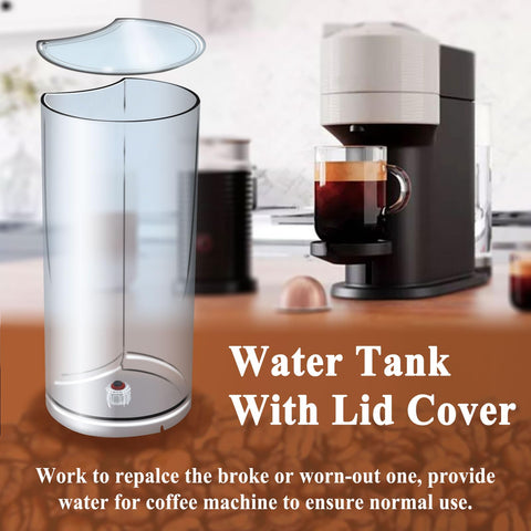 Alsoyixia water tank replacement for XN910C enabling a snug Vertuo Next fit