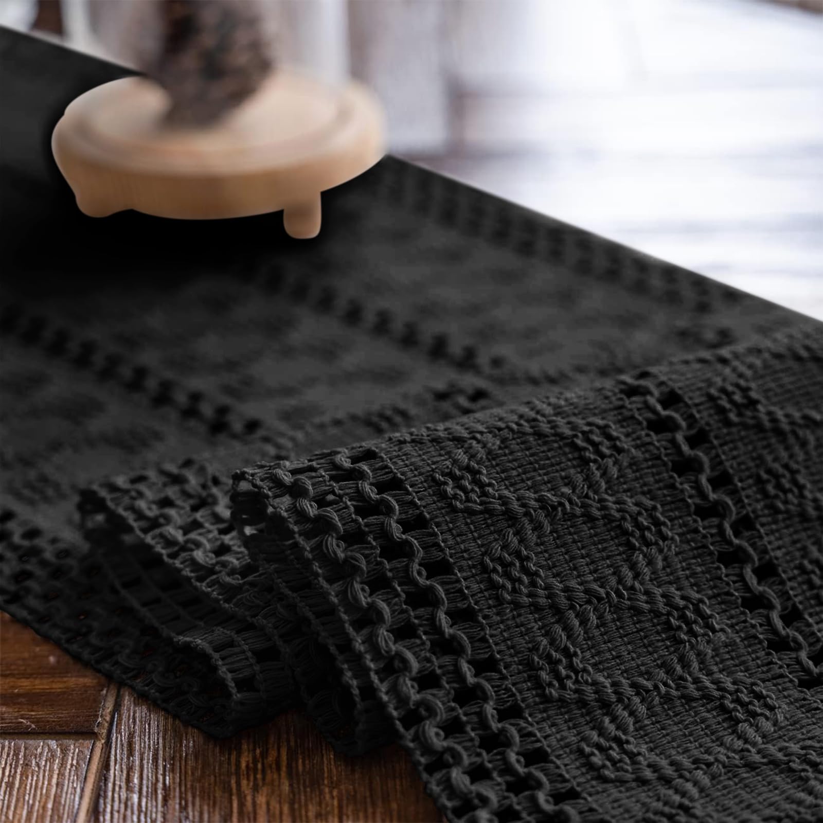 Alynsehom macrame table runner decor for wedding or celebration tables