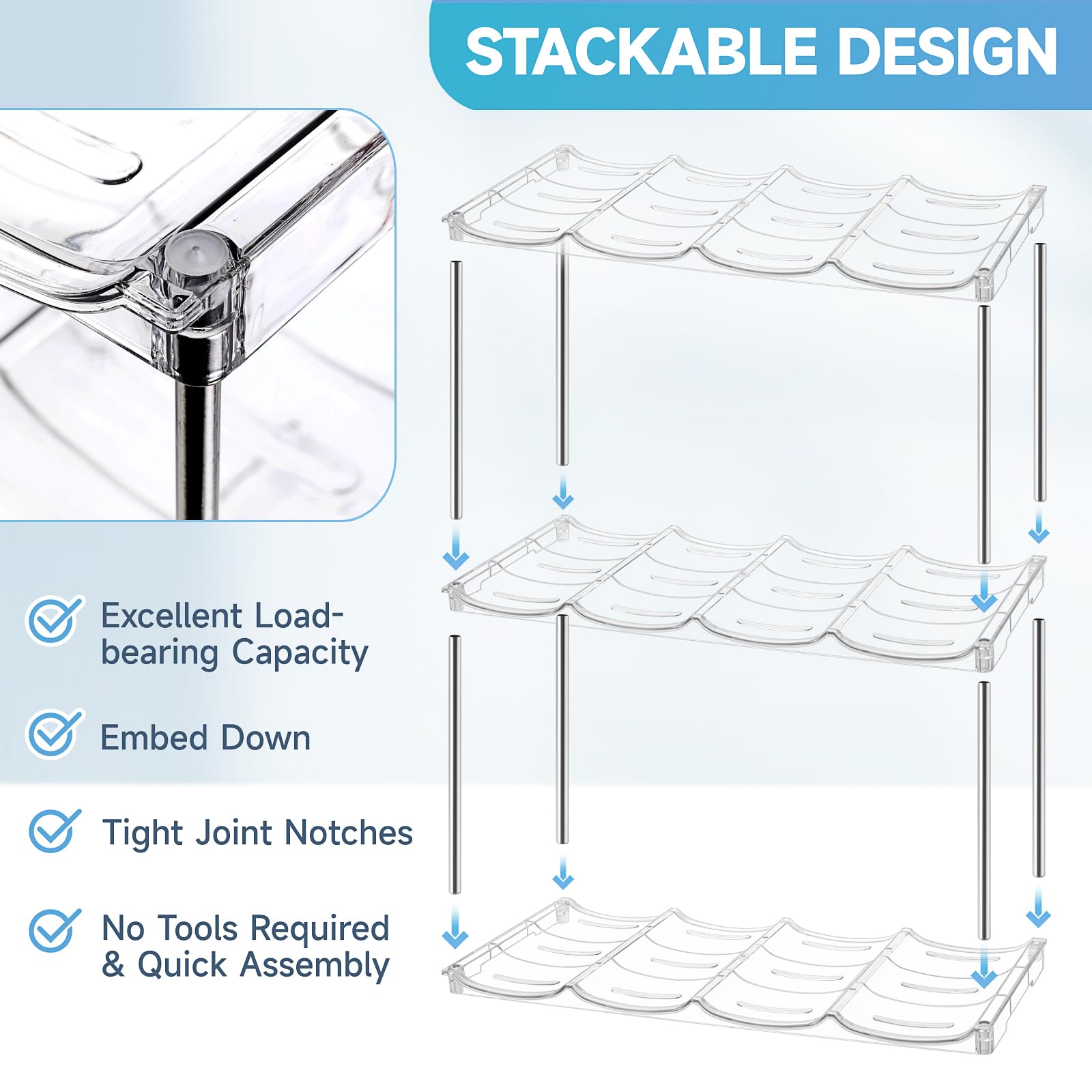 Amaoot easy tool-free assembly for quick setup.