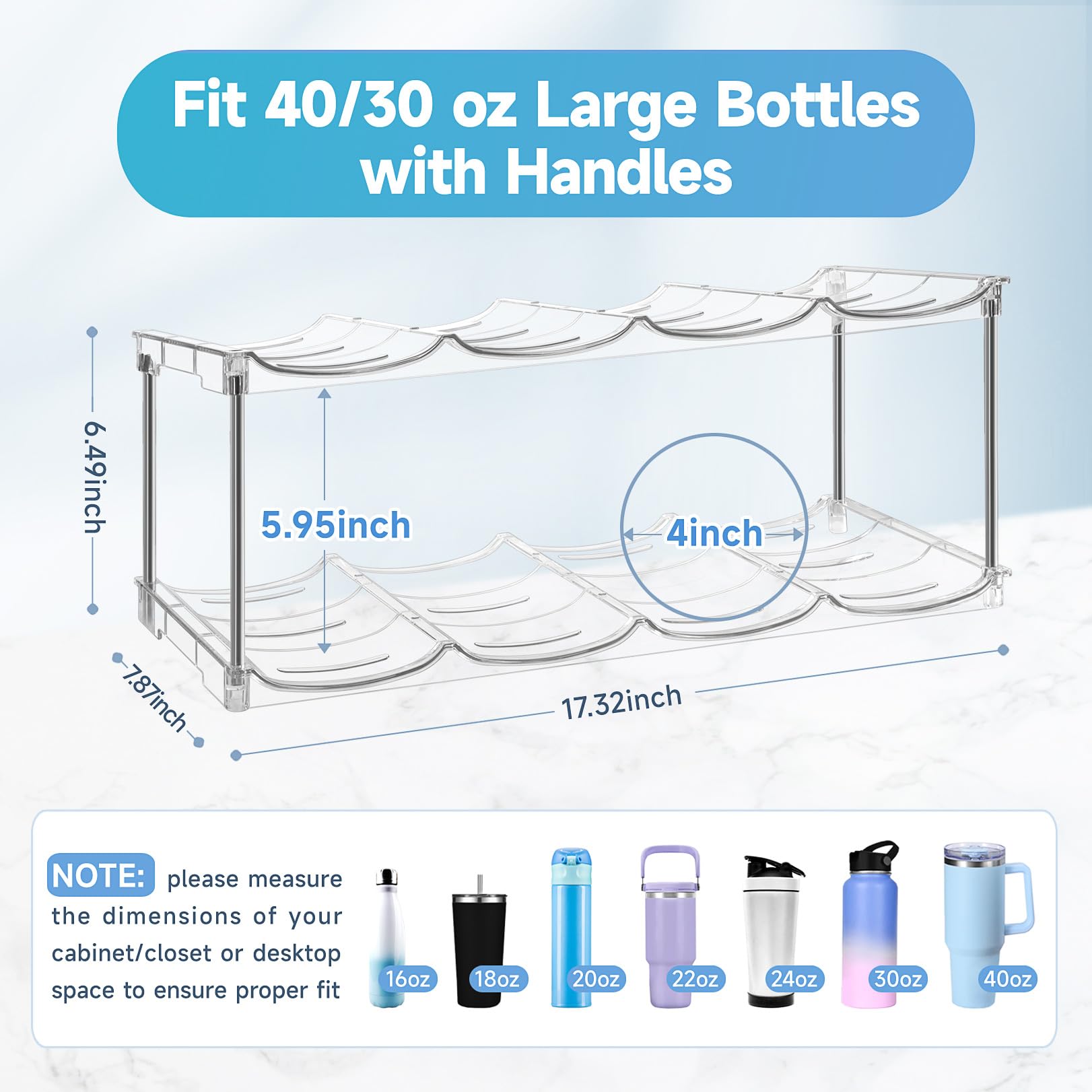 Amaoot PET construction with stainless tubes for durable storage