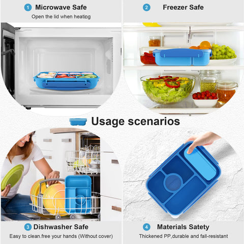 Dishwasher and freezer safe for easy cleanup and storage