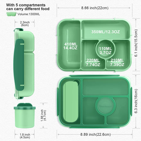 Amathley bento box is microwave safe for quick reheating