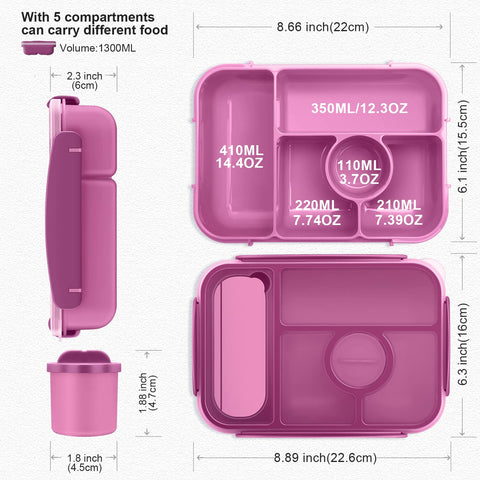 Amathley bento box shown in microwave reheating with lid removed.