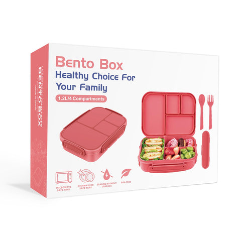 Amathley lunch box portable and lightweight for school days