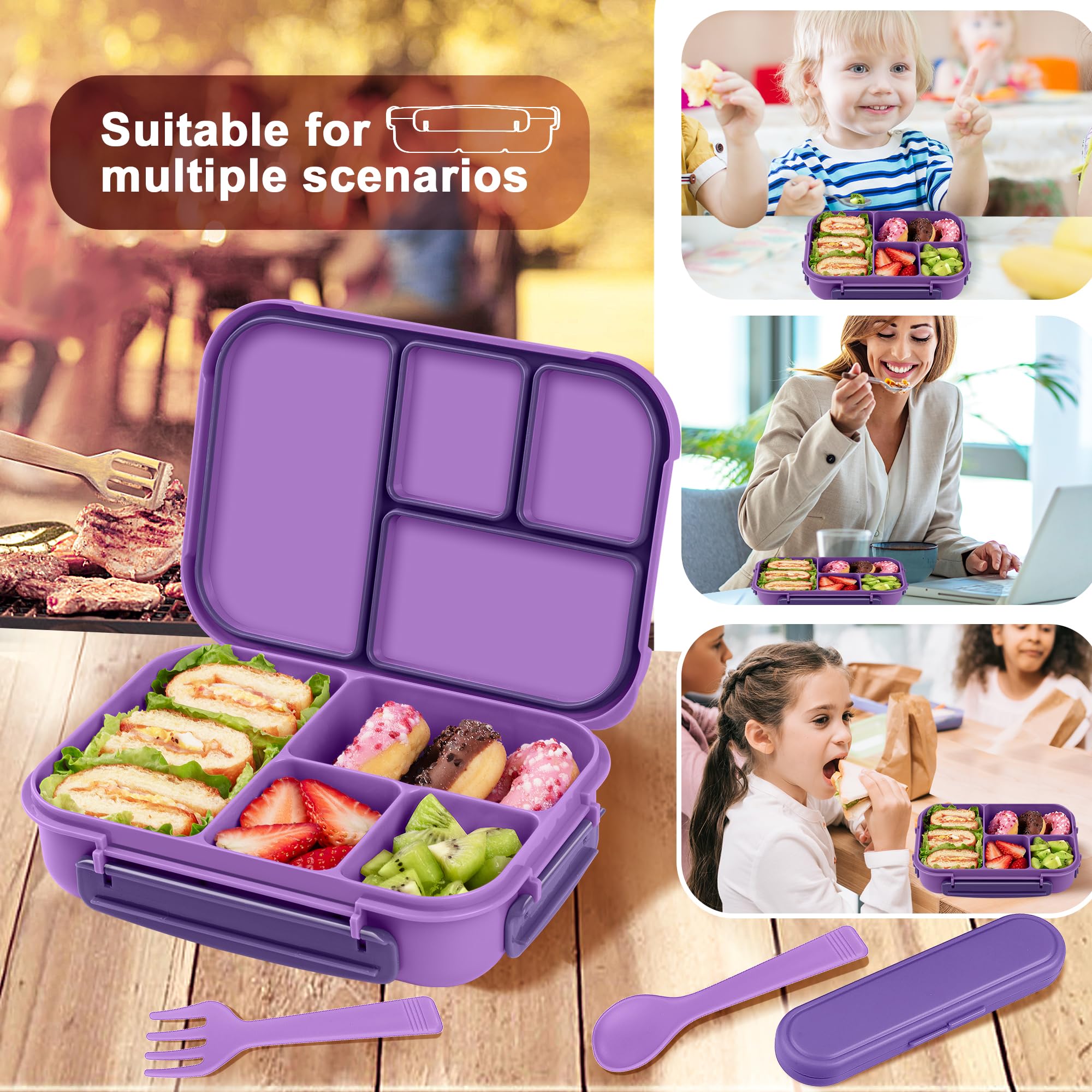 Amathley microwave-safe base lets you reheat meals quickly.