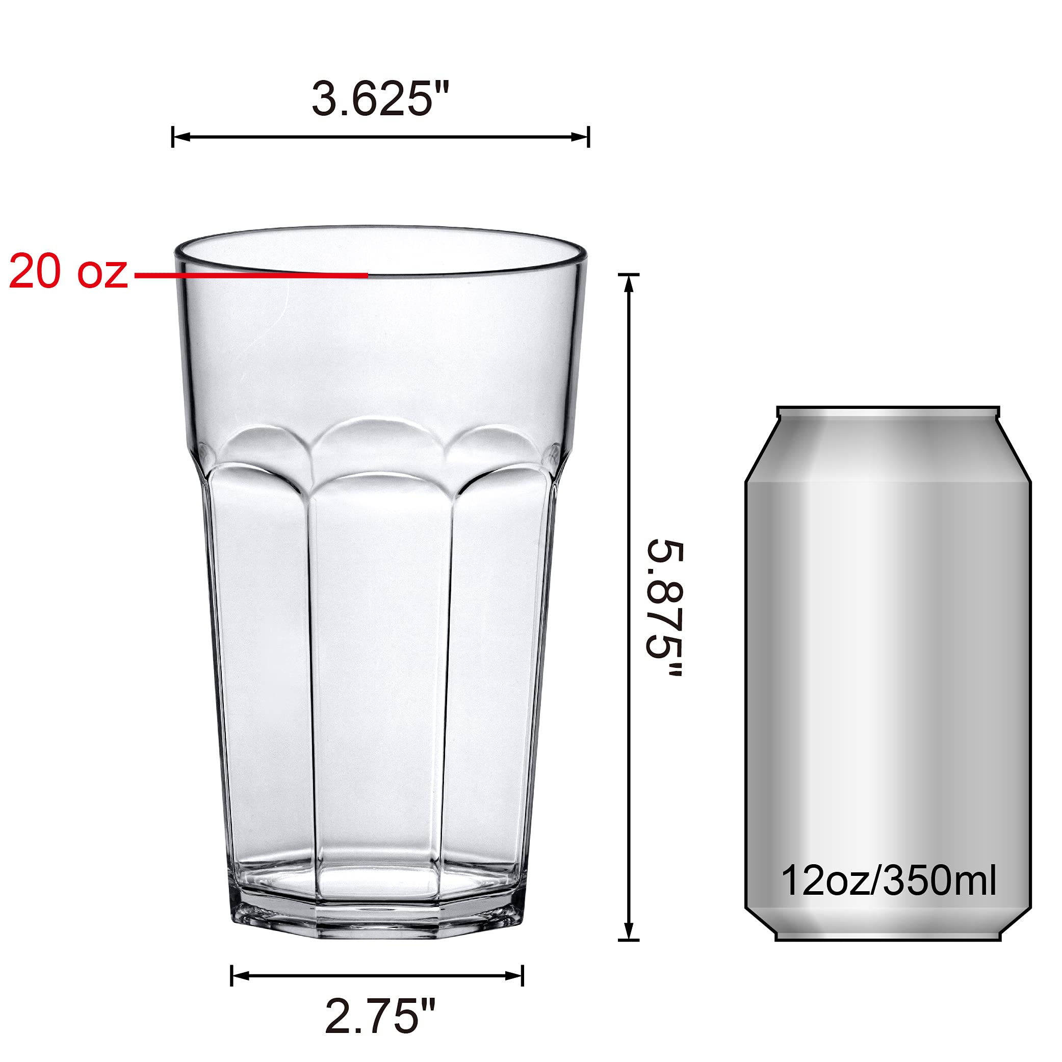 Amazing Abby Affinity 20oz tumbler, suitable for indoor and outdoor gatherings.