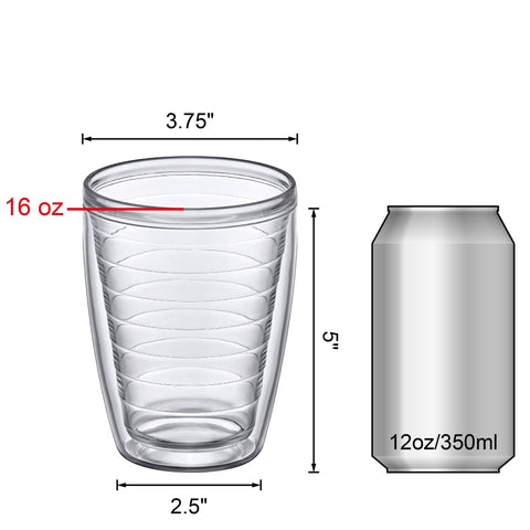 Amazing Abby Alaska outdoor-friendly tumblers with crystal-clear look.