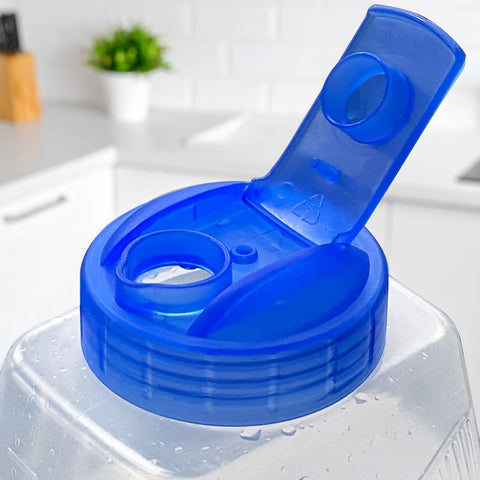 Amazing Abby Fitly dishwasher-safe pitcher simplifies cleanup after meals.