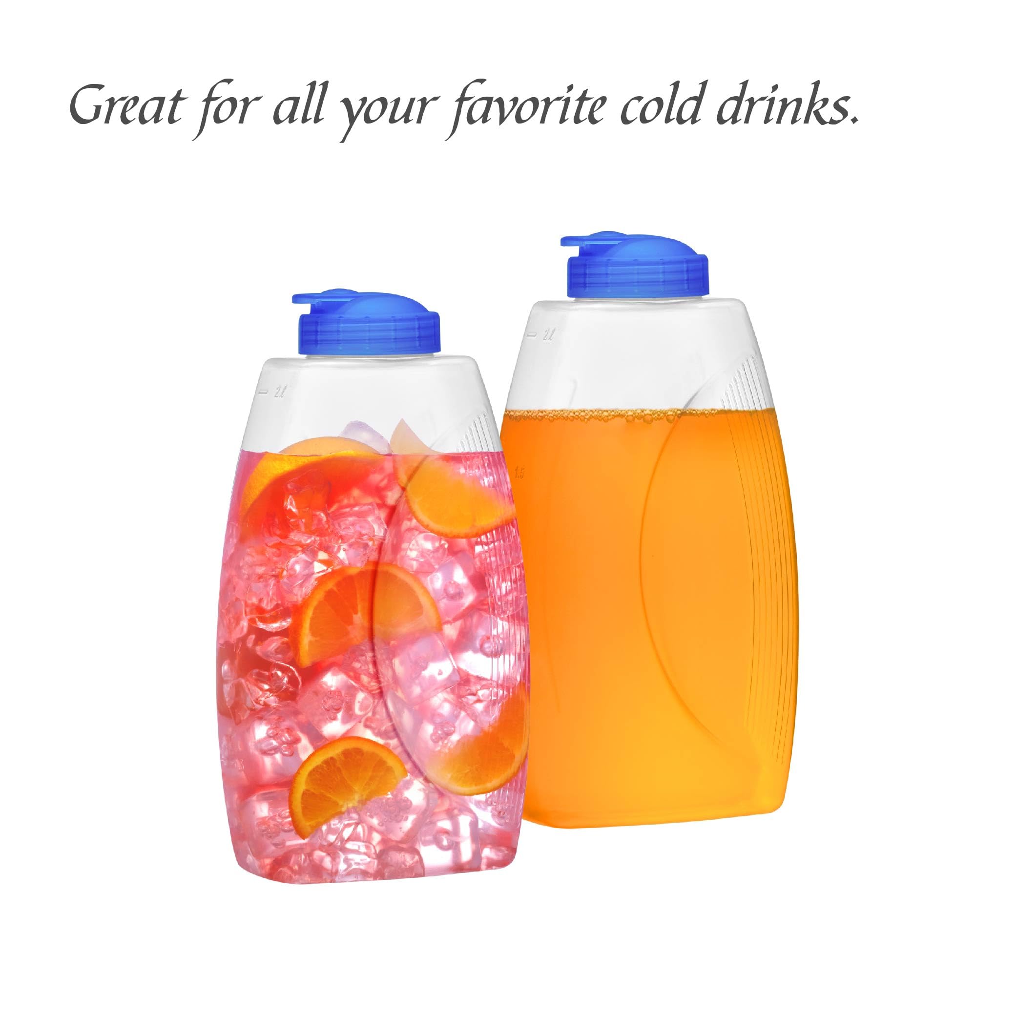 Amazing Abby Fitly pitcher ideal for iced tea and fruit-infused drinks.