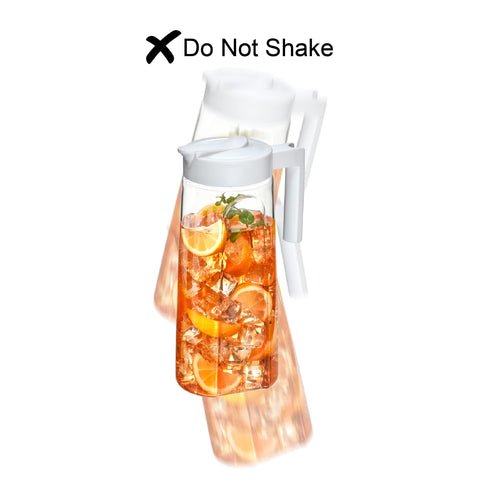 Amazing Abby fridge-fit slim form on a shelf.