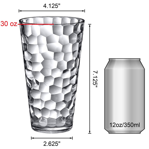 Amazing Abby Iceberg 30oz tumbler, stackable design for convenient storage.