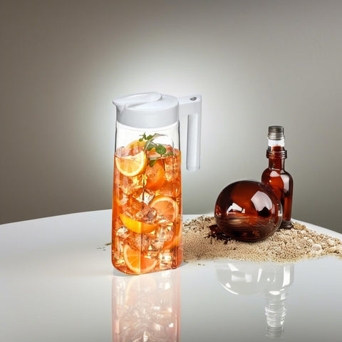 Amazing Abby Slim Tritan Pitcher dishwasher-safe for easy cleanup.
