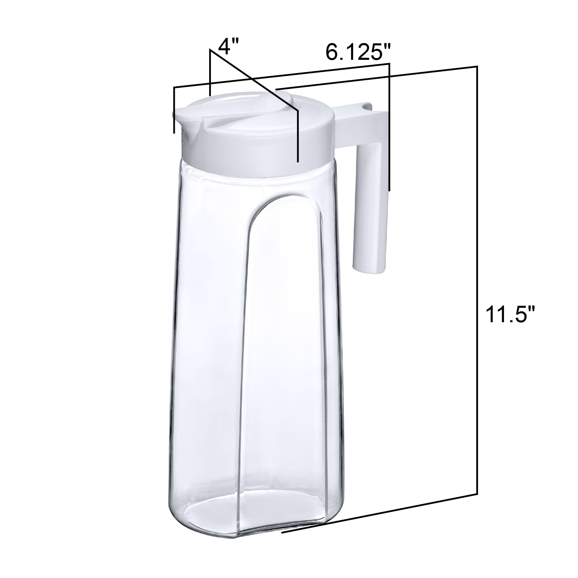 Amazing Abby Slim Tritan Pitcher ideal for entertaining with a modern look.