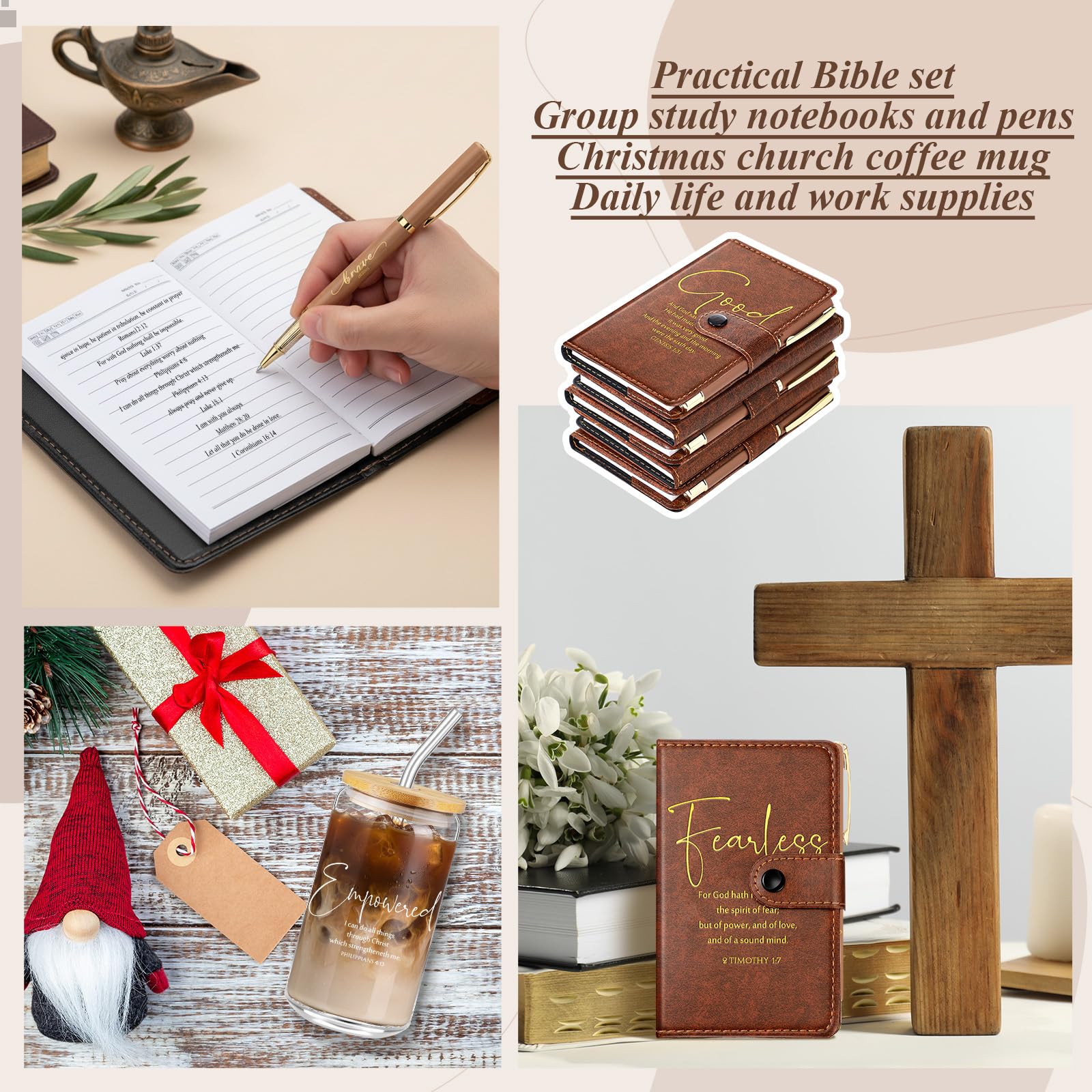 AmazingSpark 30-piece bulk Christian gift set for groups and gatherings