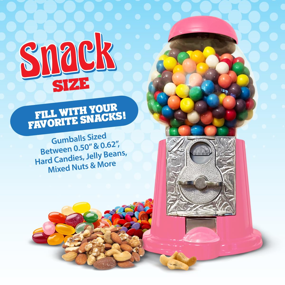 American Gumball Company coin-operated mechanism delivers nostalgic, hands-on fun