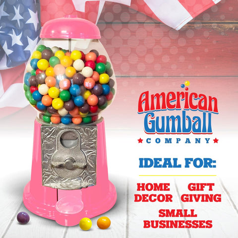 American Gumball Company snack compatibility supports 0.62-inch gumballs for variety