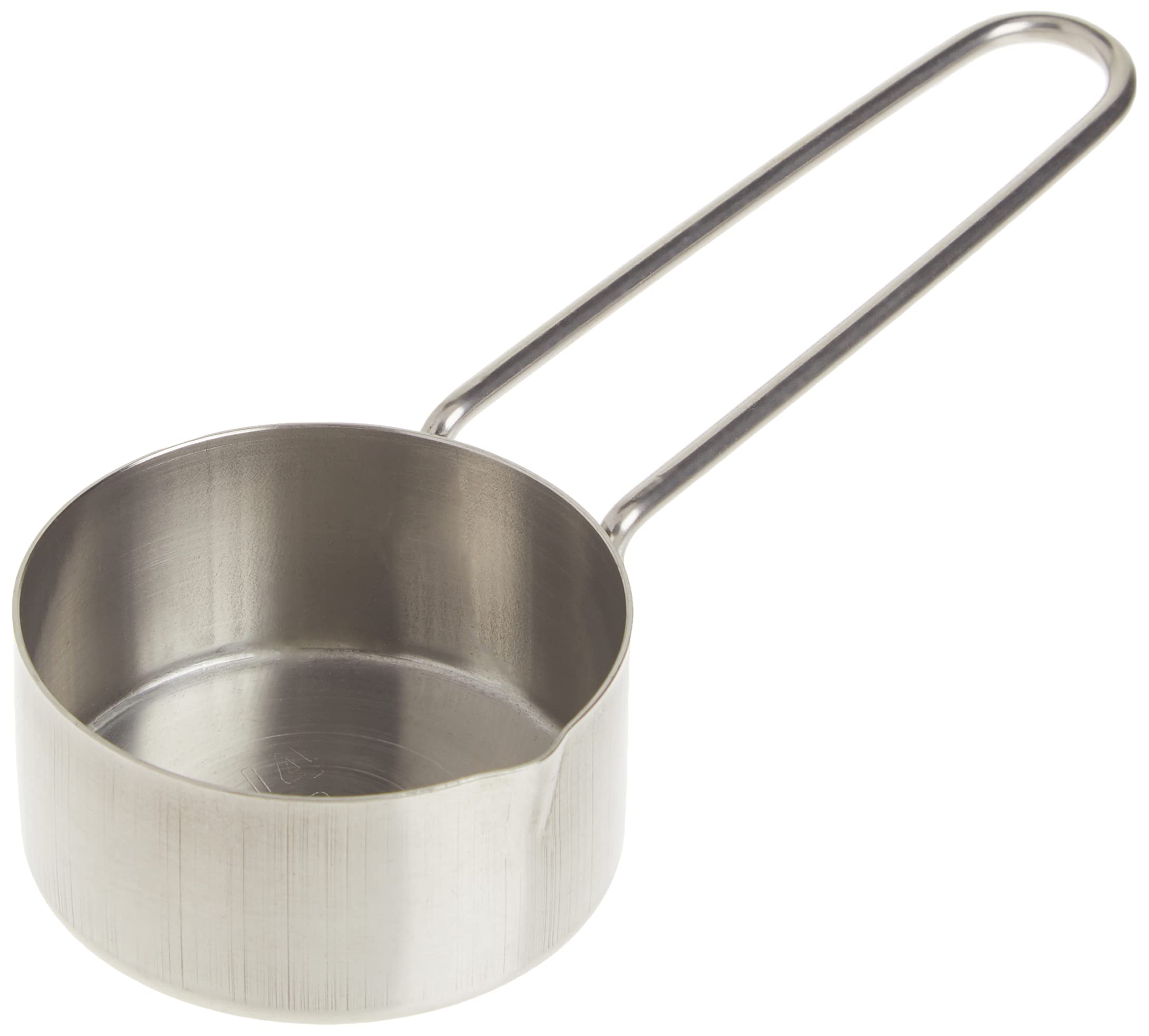 American Metalcraft MCW14 quarter cup front view, ideal for precise portions.