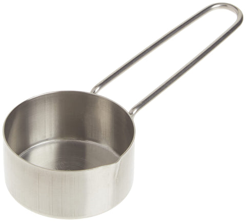 American Metalcraft MCW14 quarter cup front view, ideal for precise portions.