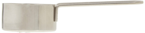 American Metalcraft MCW14 stainless steel handle close-up showing easy grip.