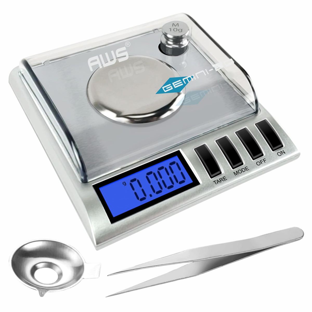 American Weigh Scales Gemini-20 compact scale for portable precise measurements