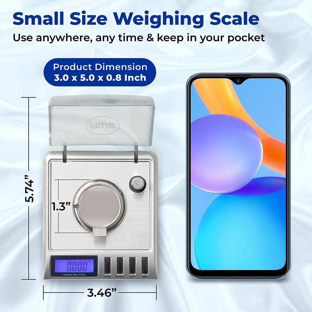 American Weigh Scales Gemini-20 digital display shows precise readings