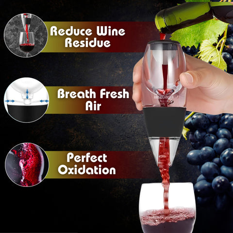 Americanista drip-free pour detail prevents spills and protects your table during gatherings.