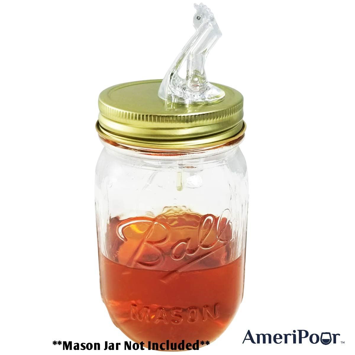 AmeriPour dishwasher-safe packaging highlights durable design.