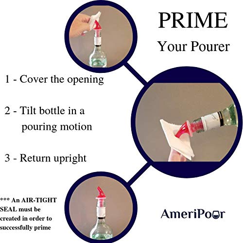 AmeriPour easy-clean pour spout speeds up bottle prep.