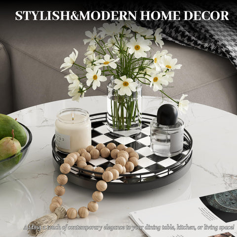 AMH ceramic tile turntable close-up highlighting easy-clean surface
