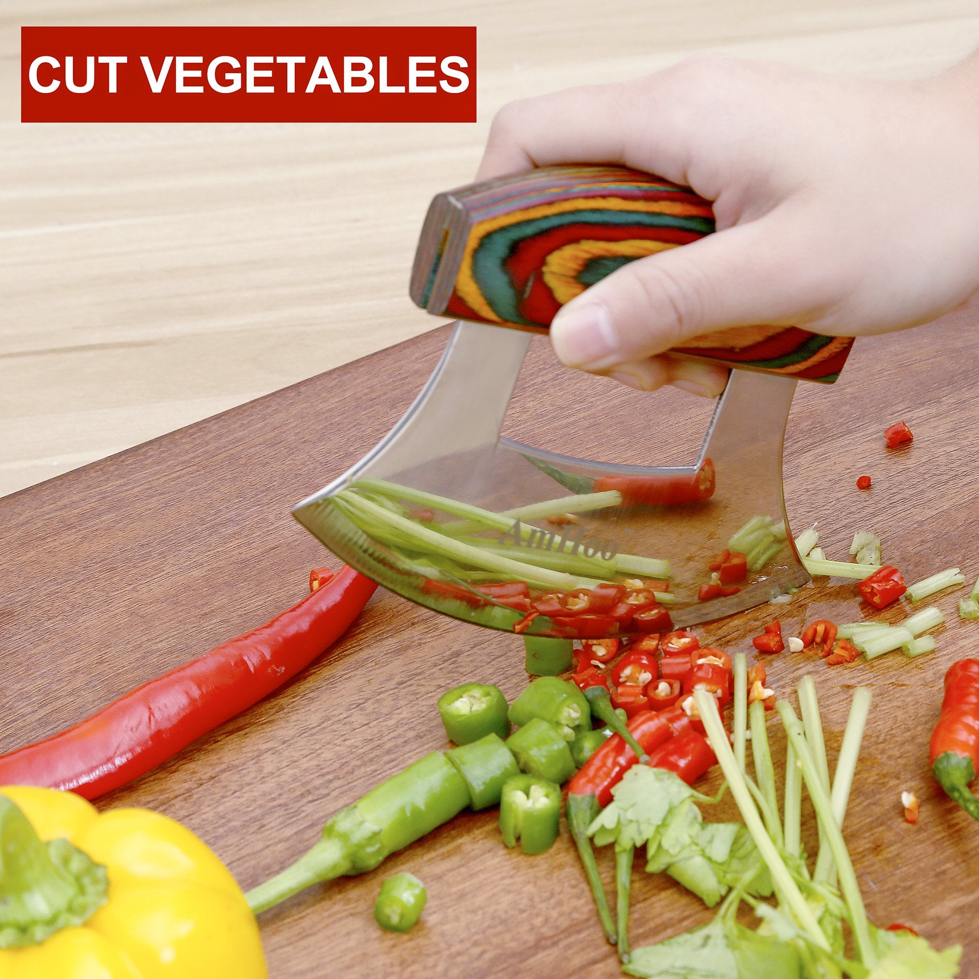 AmHoo kitchen gift in festive color adds style and practicality to any kitchen.