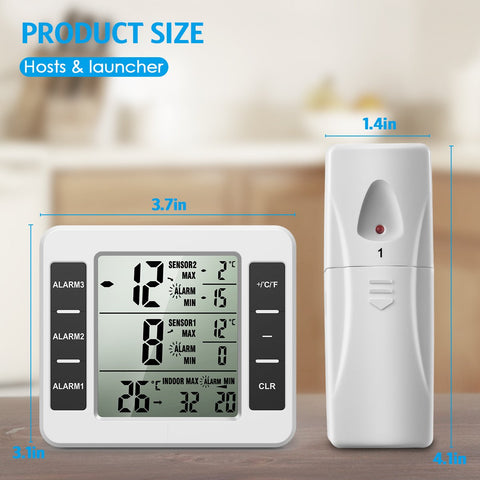 AMIR wide range: -40 to 60 C for indoor/outdoor use.