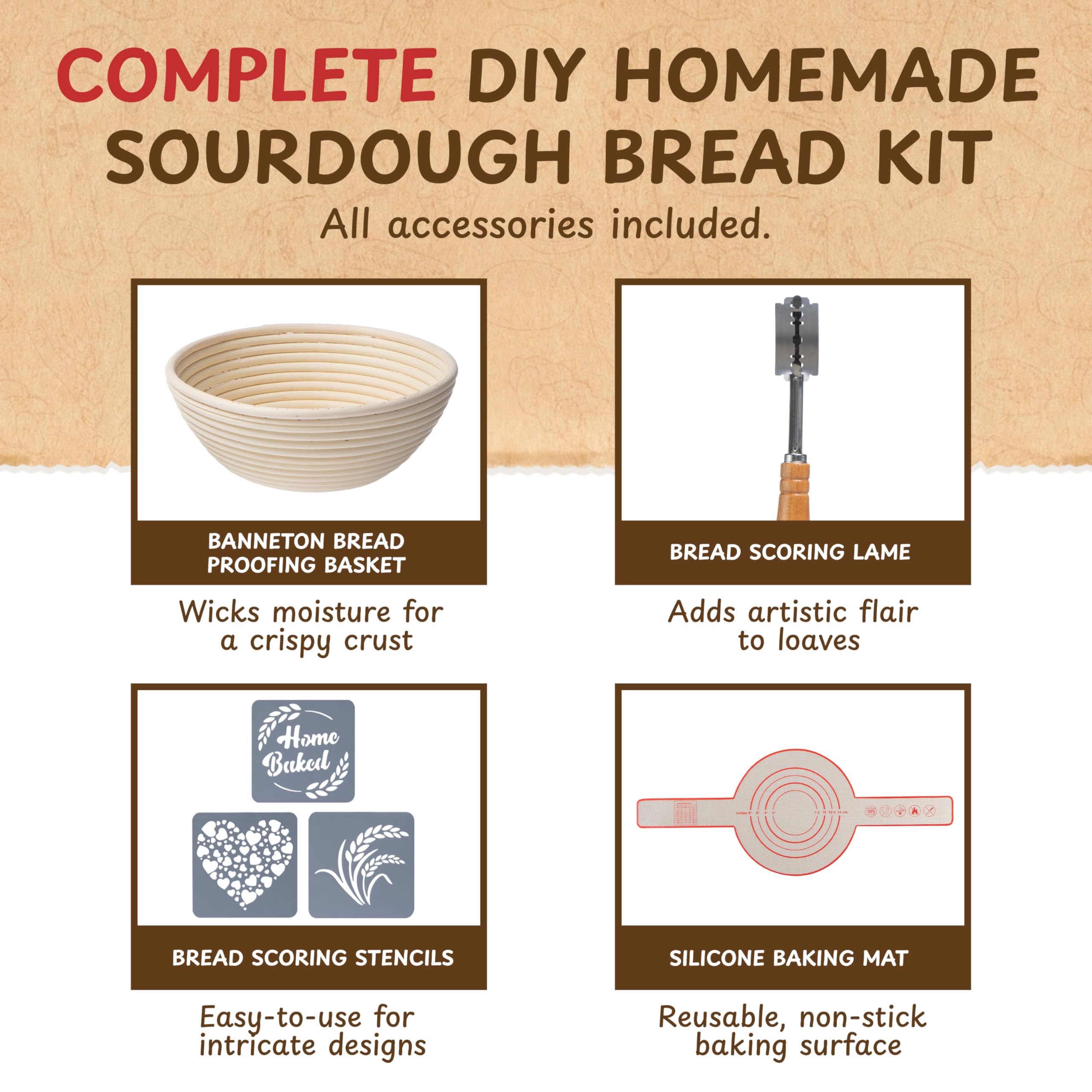 Amish Chef bread bag for fresh storage and crust protection