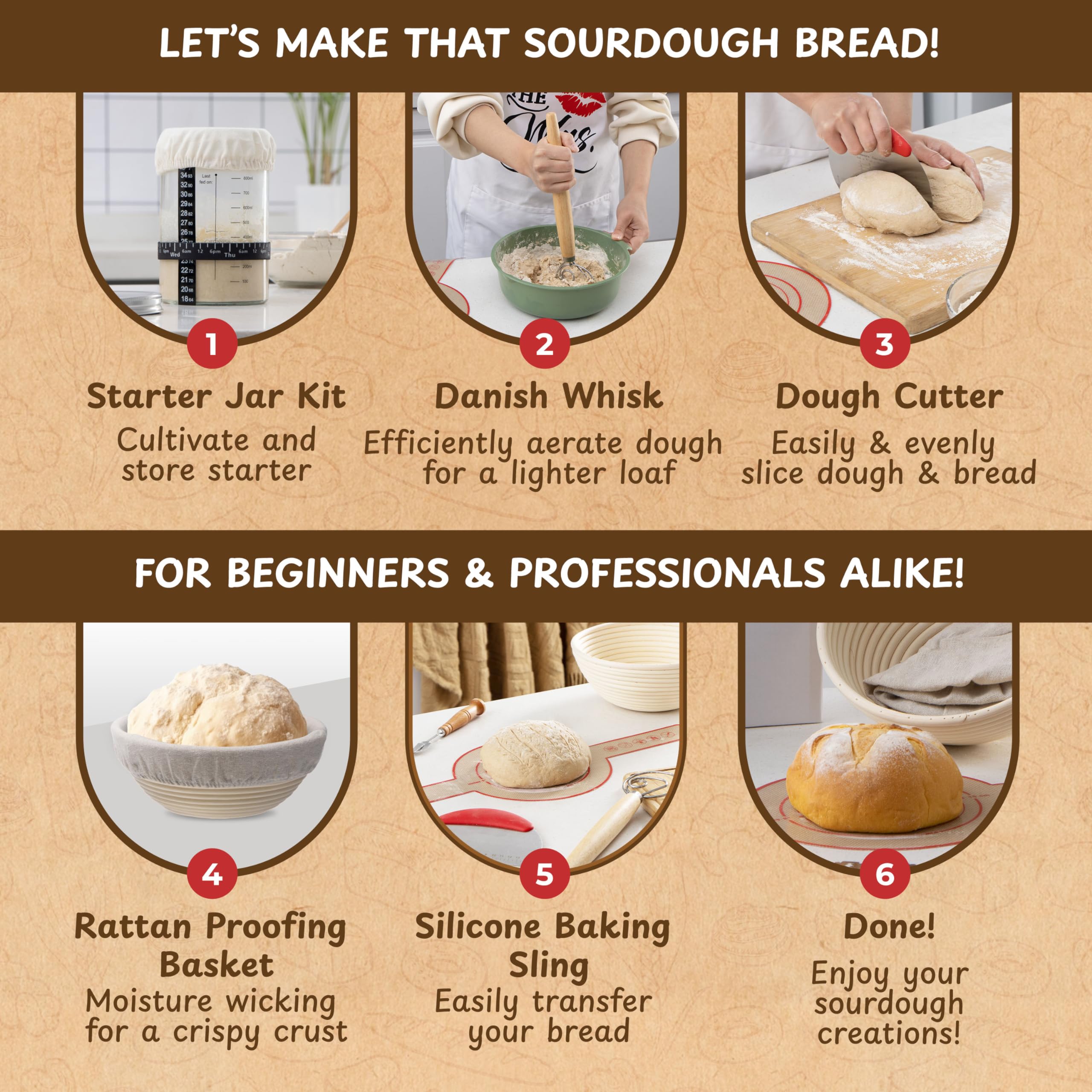 Amish Chef silicone baking mat for nonstick dough release