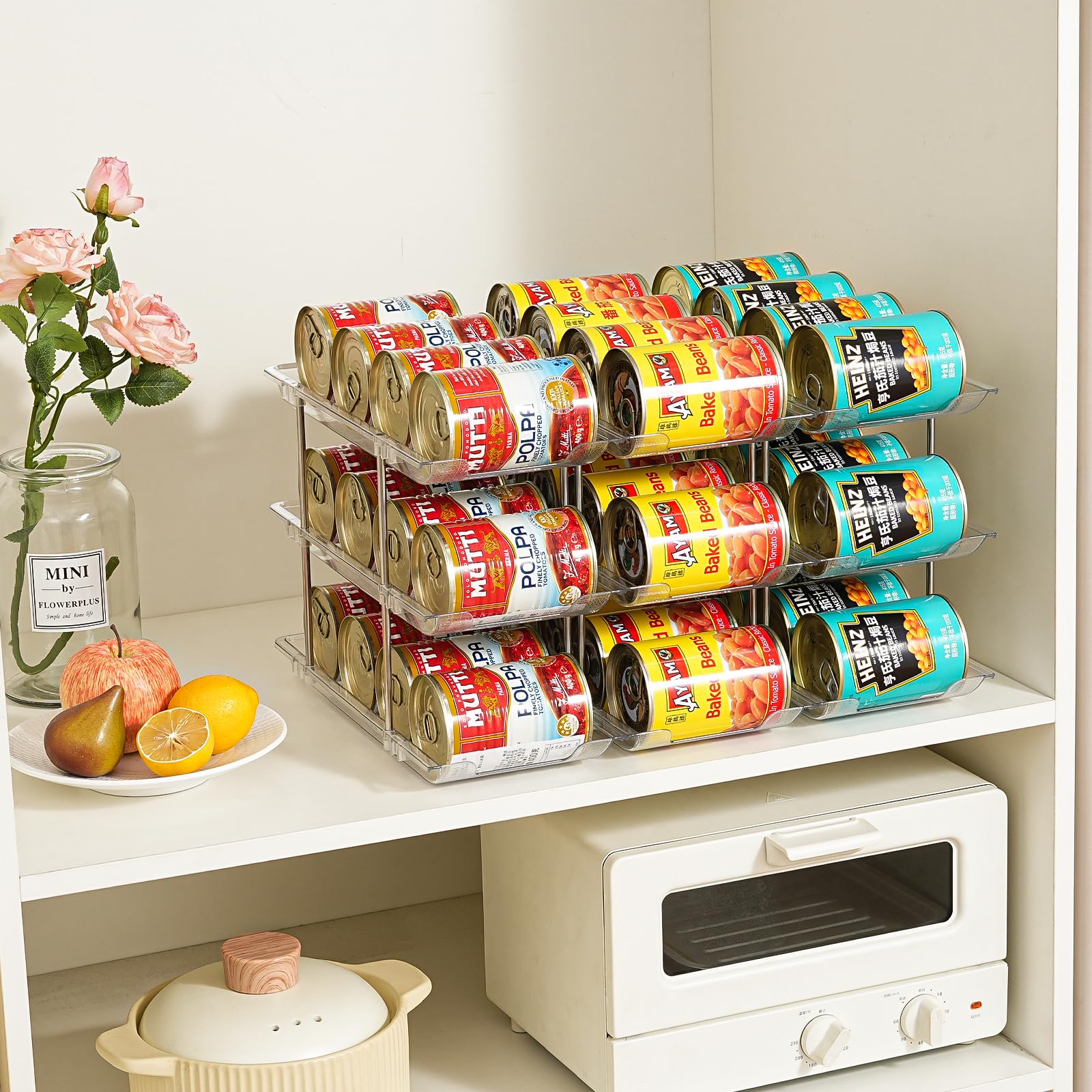 Amllas stackable design adapts to your space in a kitchen setting