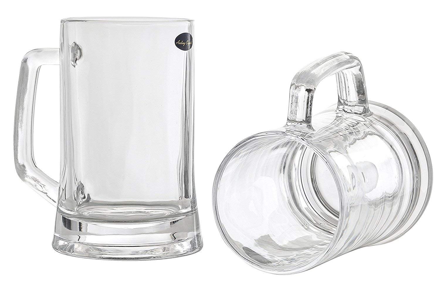 Amlong Crystal beer mug with comfortable handle for easy grip
