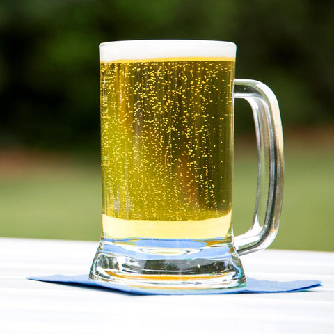 Amlong Crystal dishwasher-safe beer mug for everyday use