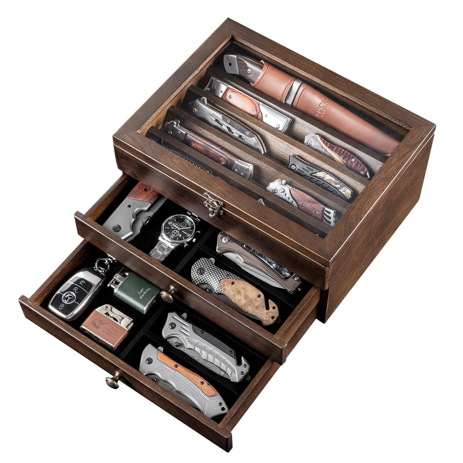 amoard knife case makes a thoughtful gift for knife collectors and enthusiasts.