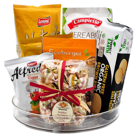 amolliar kitchen fridge pantry 360 rotation organizer for space-saving storage and easy access.