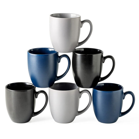AmorArc 16oz mug with ergonomic handle for comfortable daily coffee